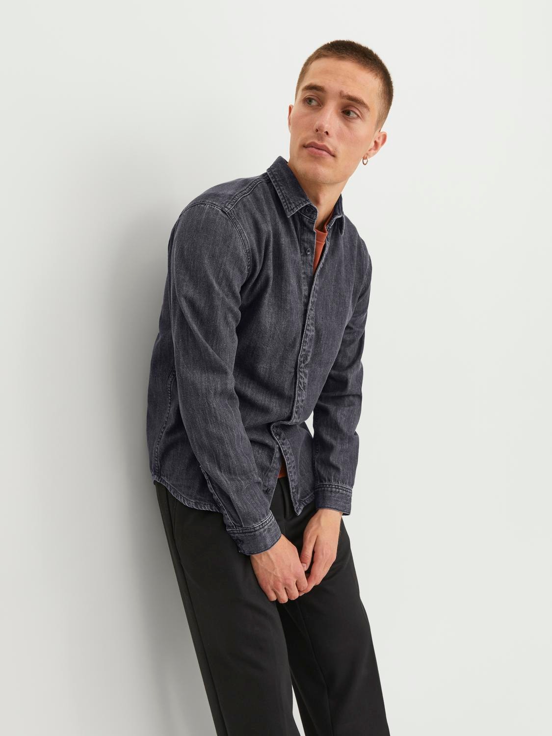 Jack & Jones Regular Fit Farmerszoknya -Black Denim - 12242464