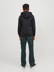 Jack & Jones Spausdintas raštas Džemperis Jaunimui -Black - 12242469