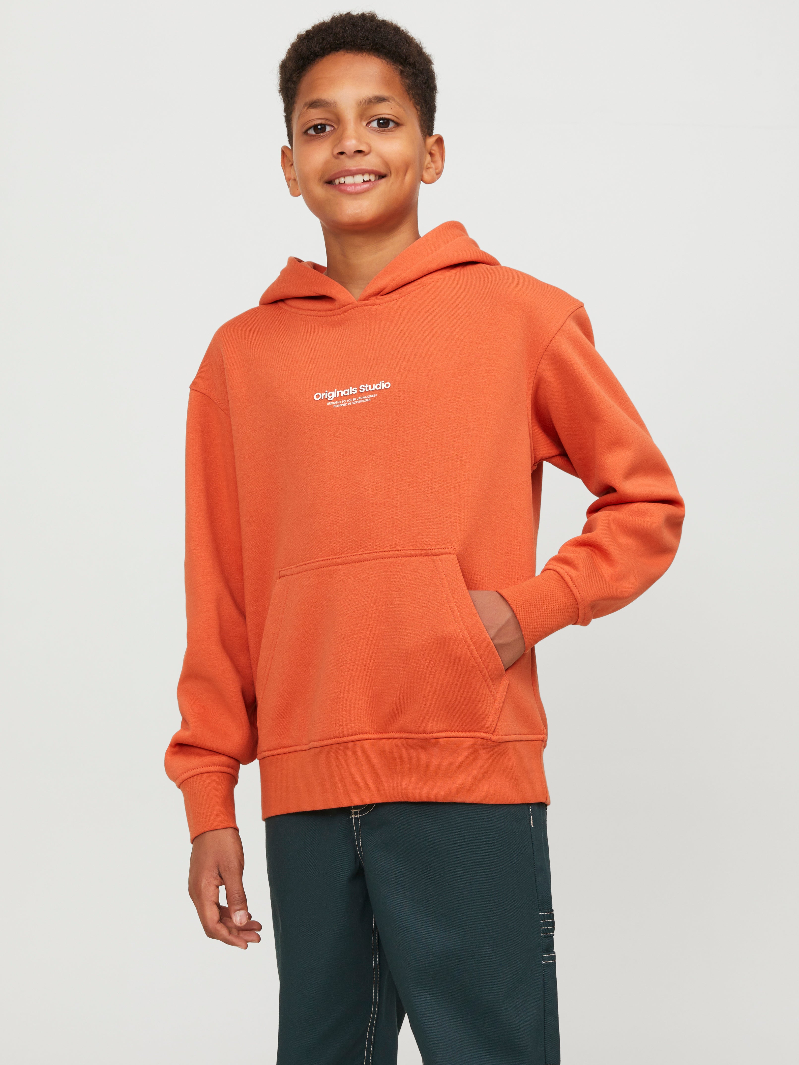 Jack and clearance jones orange hoodie