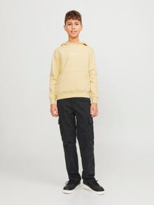 Jack & Jones Nyomott mintás Kapucnis felső Ifjúsági -Italian Straw - 12242469