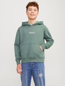 Jack & Jones Hoodie Estampar Para meninos -Laurel Wreath - 12242469