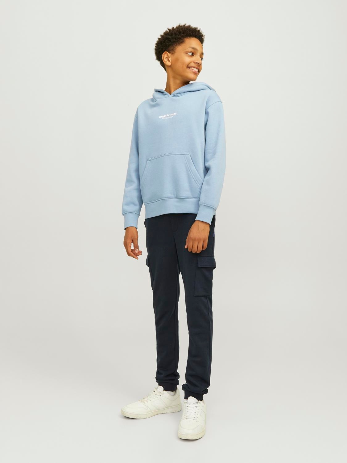 Jack & Jones Sweat à capuche Imprimé Pour les garçons -Mountain Spring - 12242469