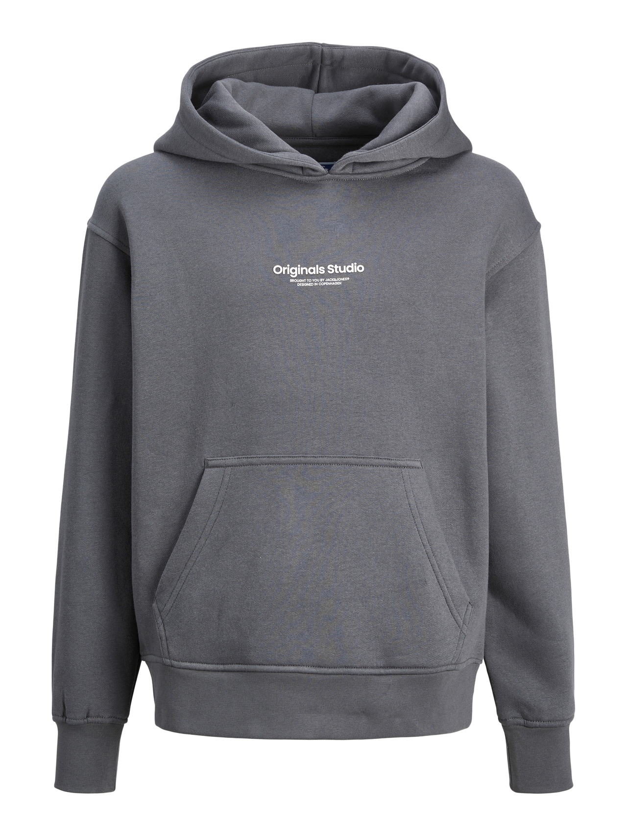 Jack & Jones Hoodie Estampar Para meninos -Iron Gate - 12242469