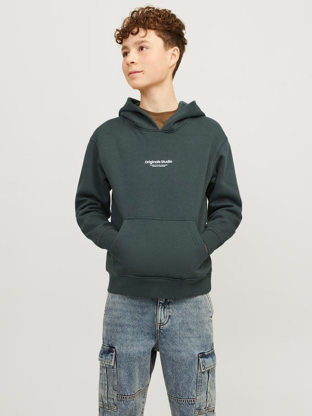 Jack & Jones Hoodie Estampar Para meninos - 12242469