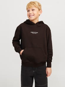 Jack & Jones Sweat à capuche Imprimé Junior -Chocolate Torte - 12242469