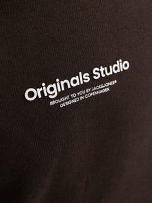 Jack & Jones Sweat à capuche Imprimé Junior -Chocolate Torte - 12242469