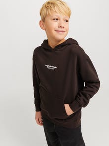 Jack & Jones Sweat à capuche Imprimé Junior -Chocolate Torte - 12242469