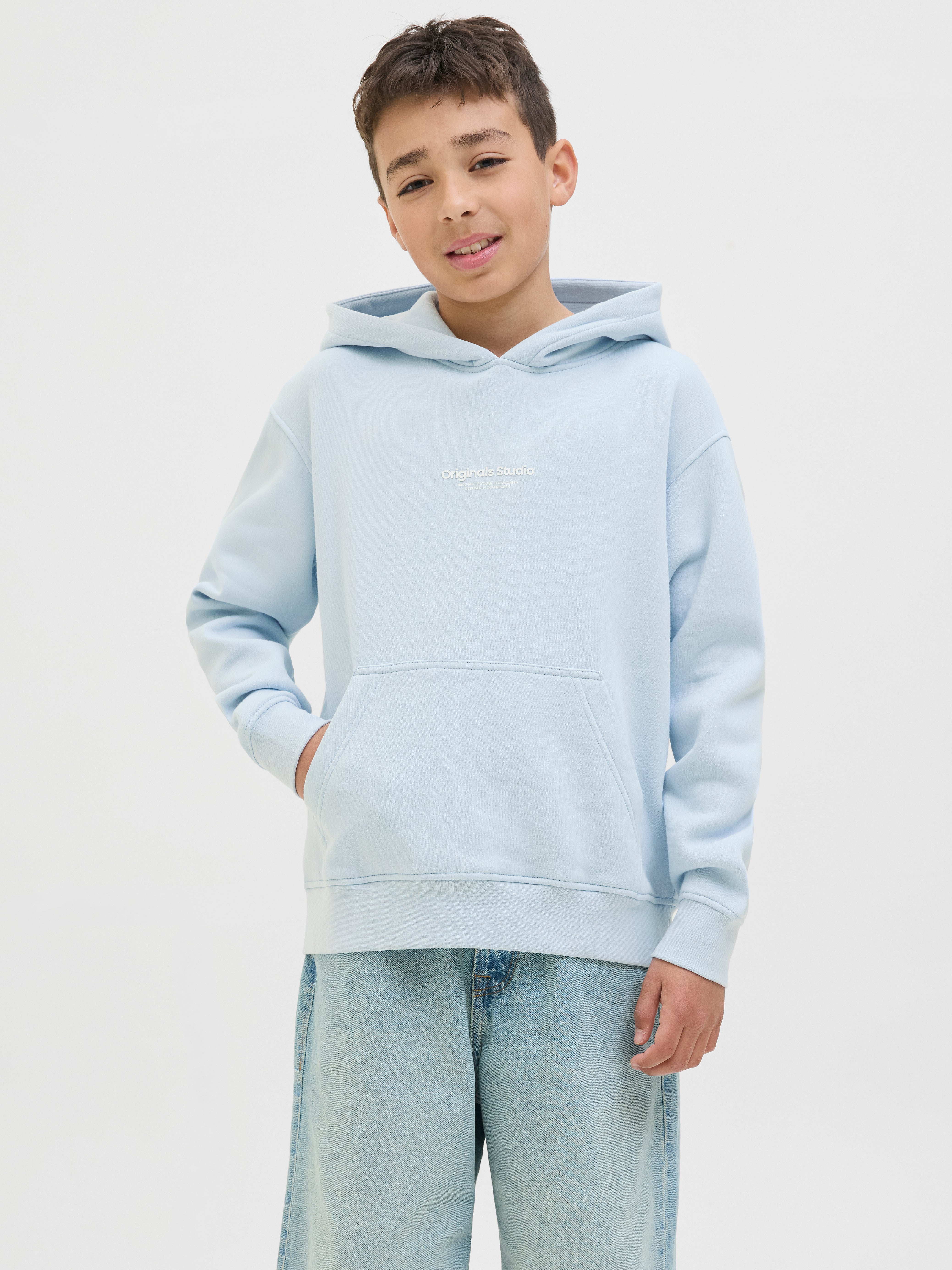 Gedruckt Kapuzenpullover Junior