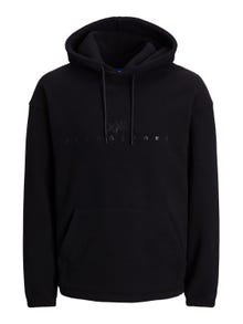 Jack & Jones Einfarbig Kapuzenpullover -Black - 12242470