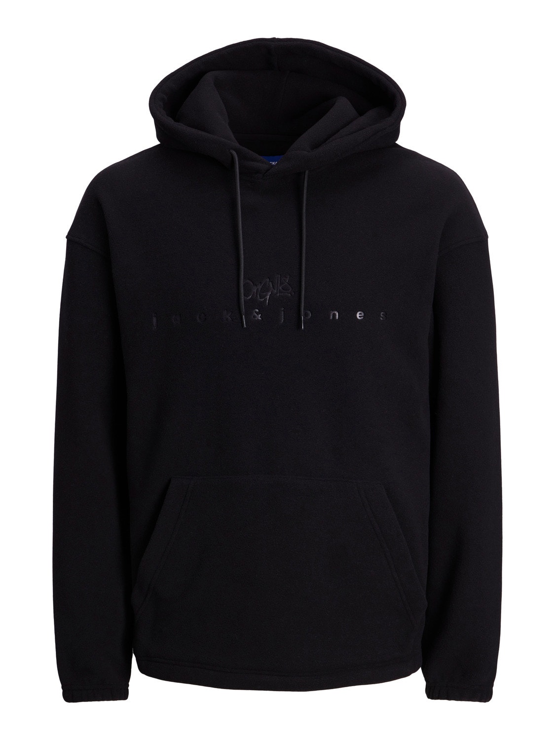 Jack & Jones Einfarbig Kapuzenpullover -Black - 12242470