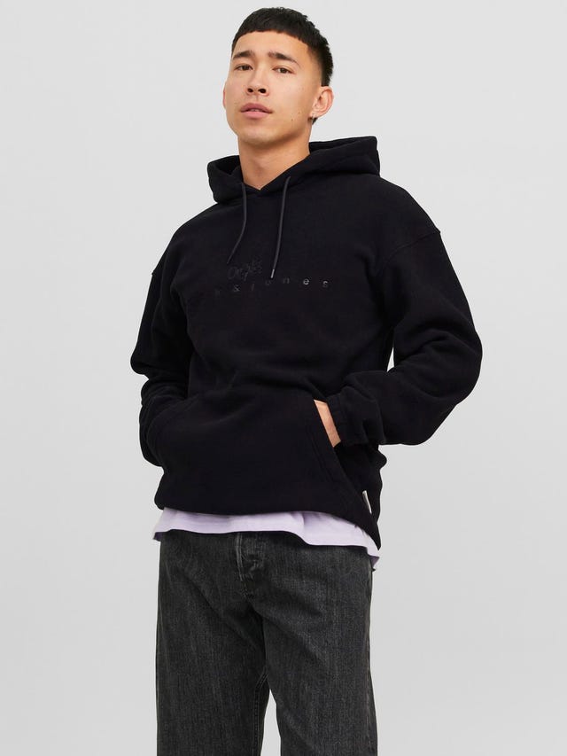 Jack & Jones Einfarbig Kapuzenpullover - 12242470