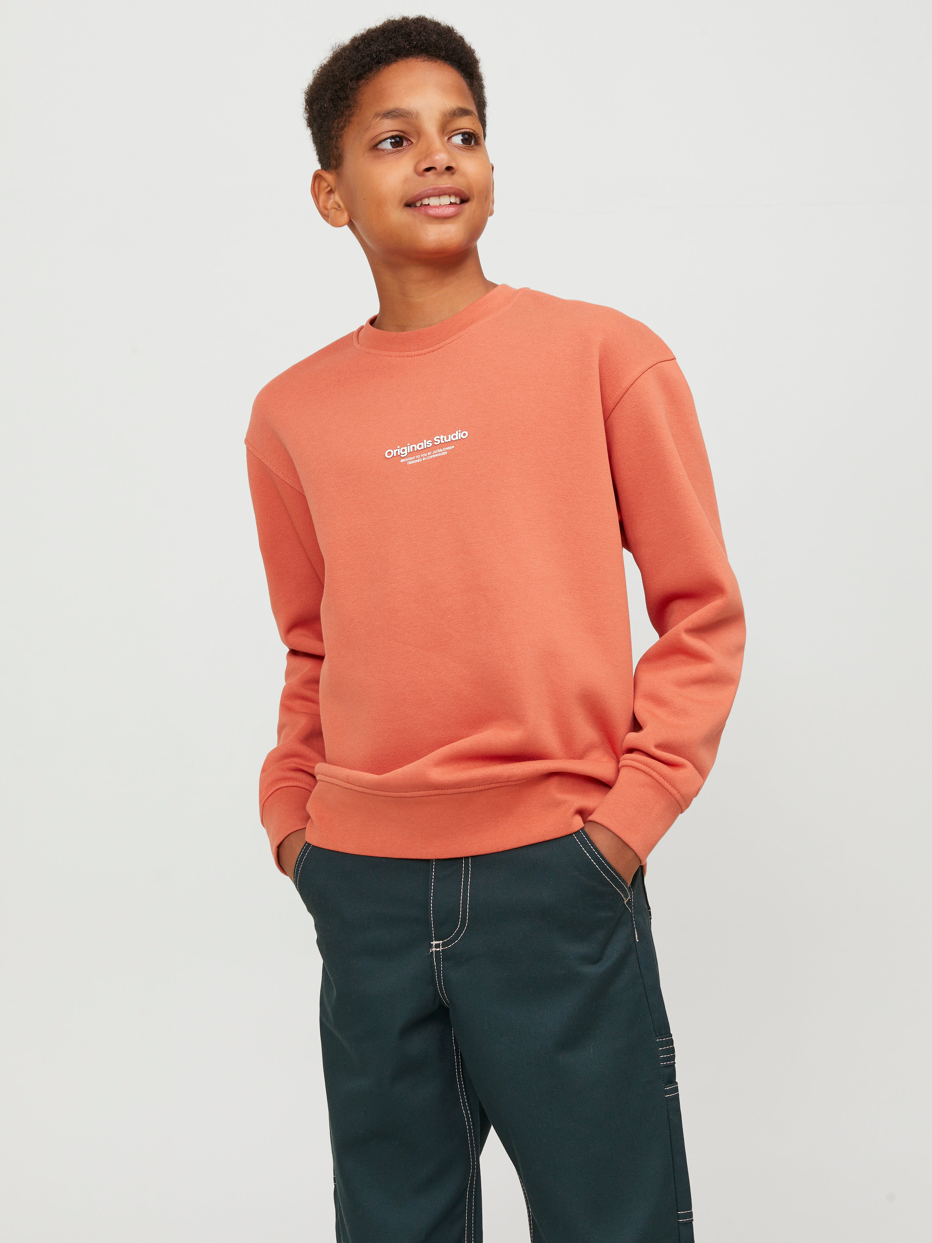Jack & Jones Trükitud Meeskonnakaelusega higistamissärk Junior - 12242471