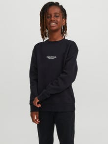 Jack & Jones Junior Painettu Svetari -Black - 12242471