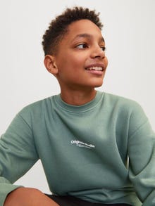Jack & Jones Gedrukt Sweatshirt met ronde hals Voor jongens -Laurel Wreath - 12242471