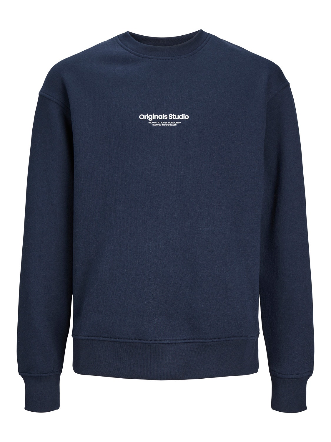 Jack & Jones Printet Sweatshirt med rund hals Til drenge -Sky Captain - 12242471