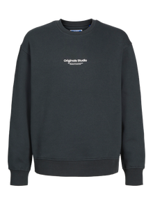 Jack & Jones Printed Crew neck Sweatshirt For boys -Forest River - 12242471