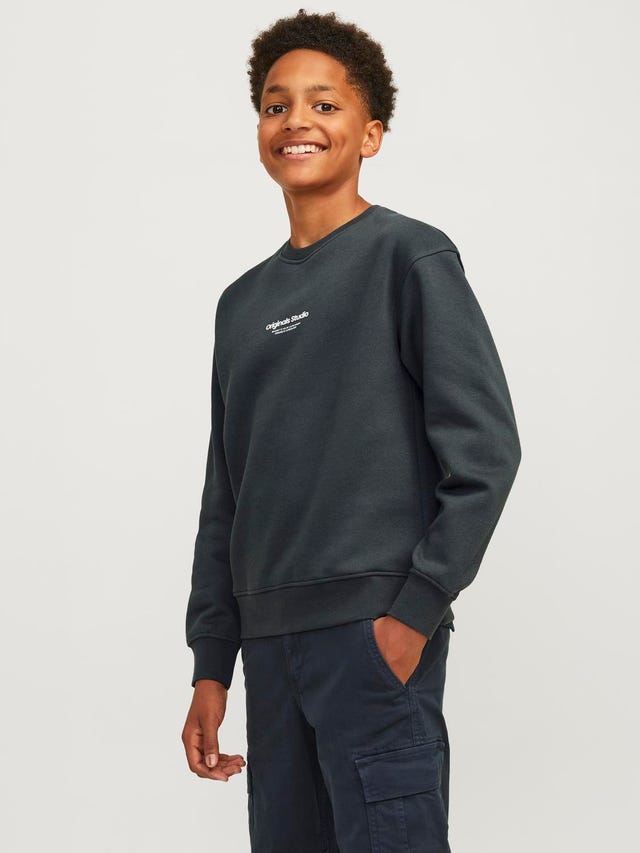 Jack & Jones Gedruckt Sweatshirt mit Rundhals Für jungs - 12242471