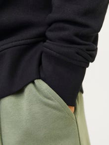 Jack & Jones Sweat à fermeture éclair Imprimé Pour les garçons -Black - 12242475