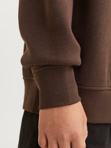 Jack & Jones Sweat à fermeture éclair Imprimé Junior -Chocolate Torte - 12242475