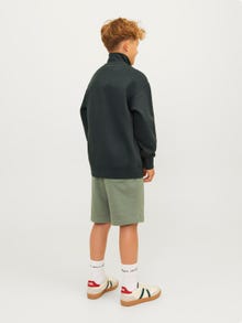 Jack & Jones Spausdintas raštas Užtrauktuku prakaituojantis megztinis For boys -Forest River - 12242475