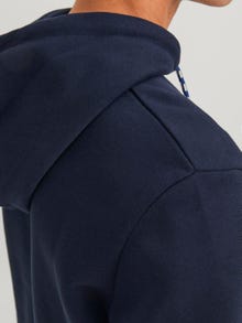 Jack & Jones Logotipas Megztinis su gobtuvu -Navy Blazer - 12242480