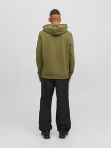 Jack & Jones Hoodie Logo -Olive Branch - 12242480