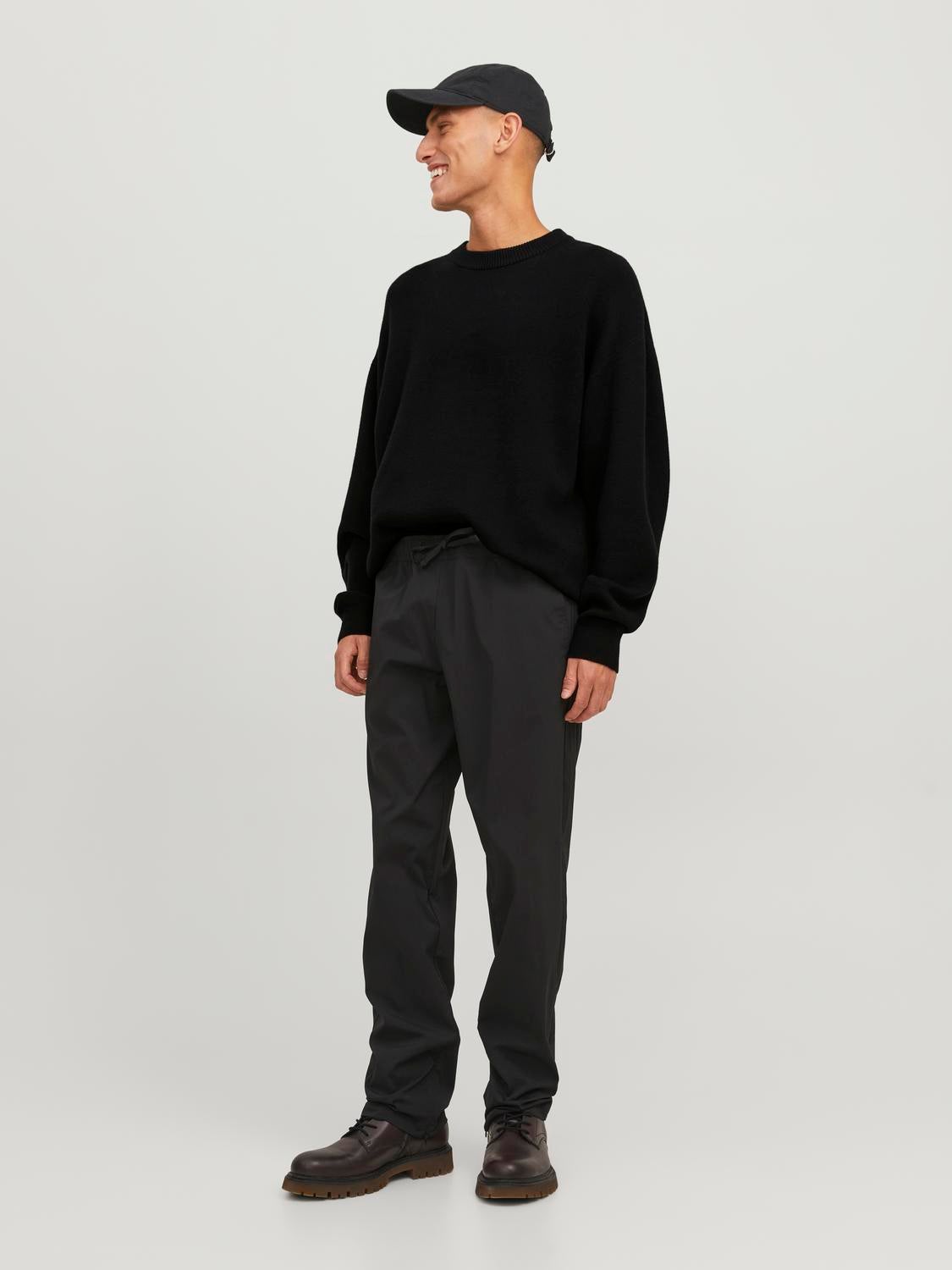 Plain Crew Neck Jumper