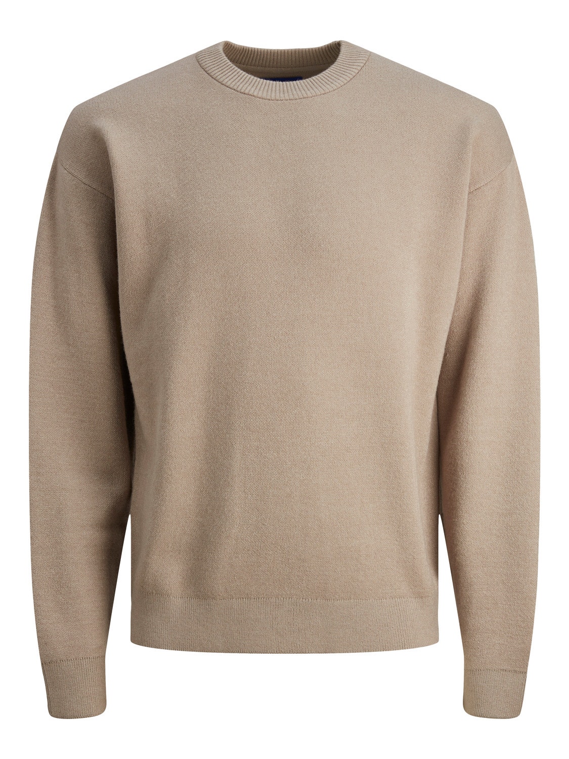 Jack & Jones Gładki Sweter z dzianiny z okrągłym dekoltem -Atmosphere - 12242512