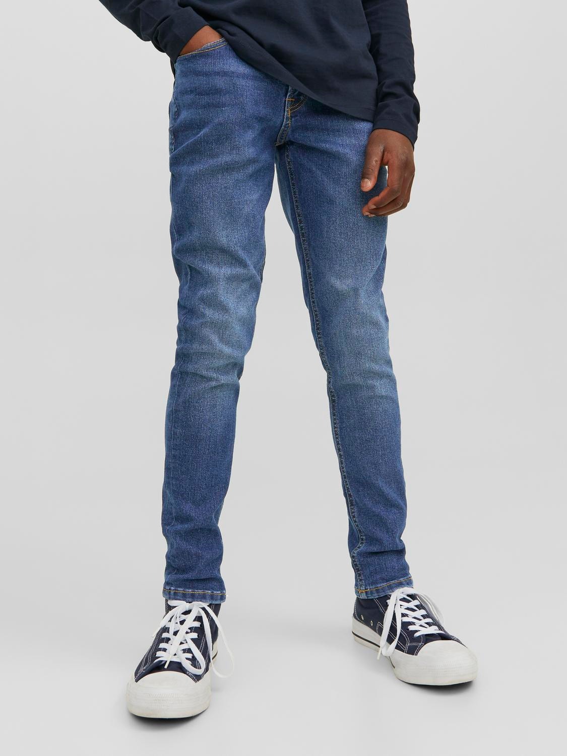 Jack & Jones JJILIAM JJORIGINAL MF 070 Skinny fit jeans For boys -Blue Denim - 12242680