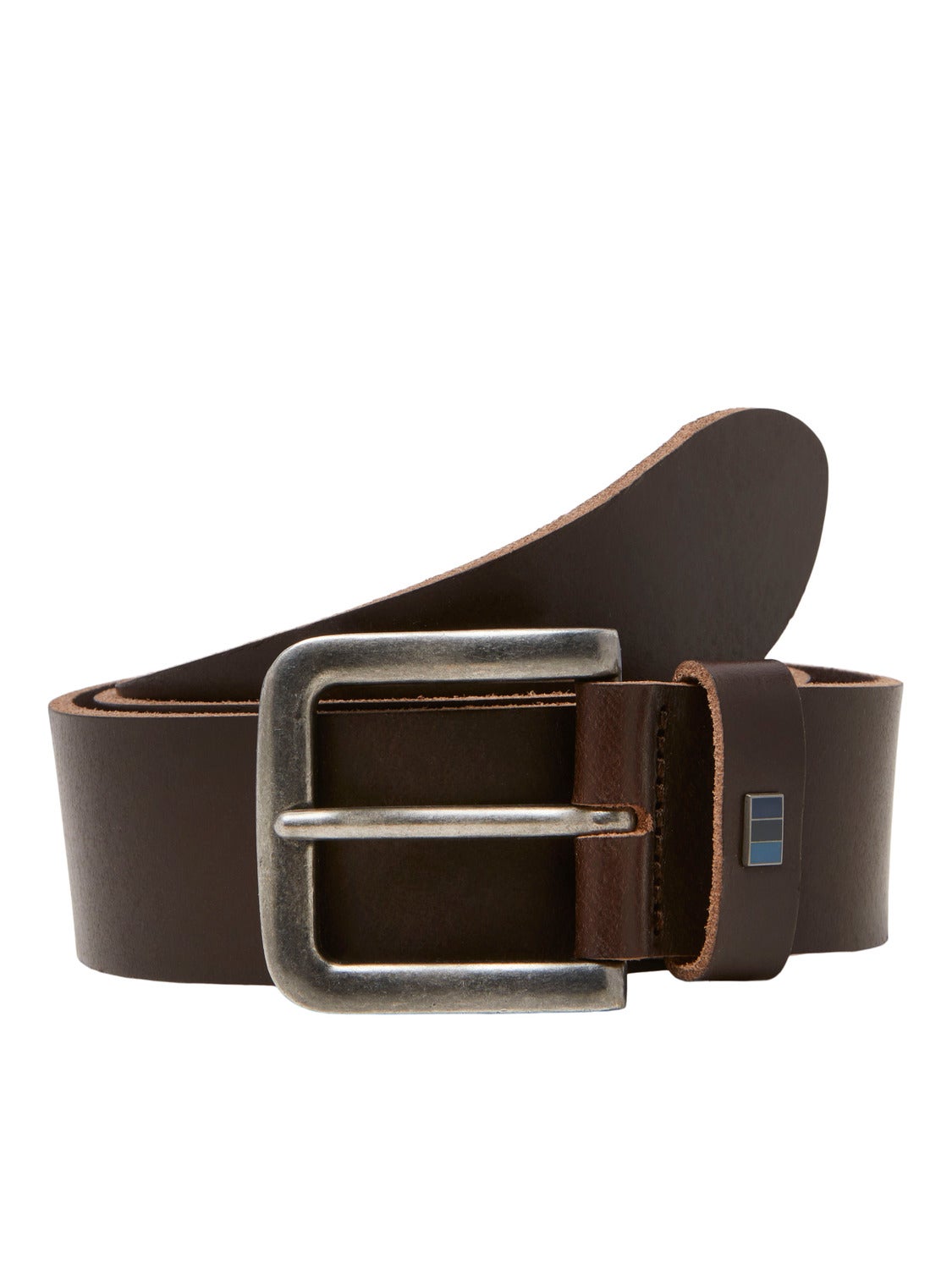 Jack Jones Jacmichael Leather Belt Sn - Cinture Nero | Nencini Sport