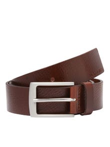 Jack & Jones Leather Belt -Brown Stone - 12242690