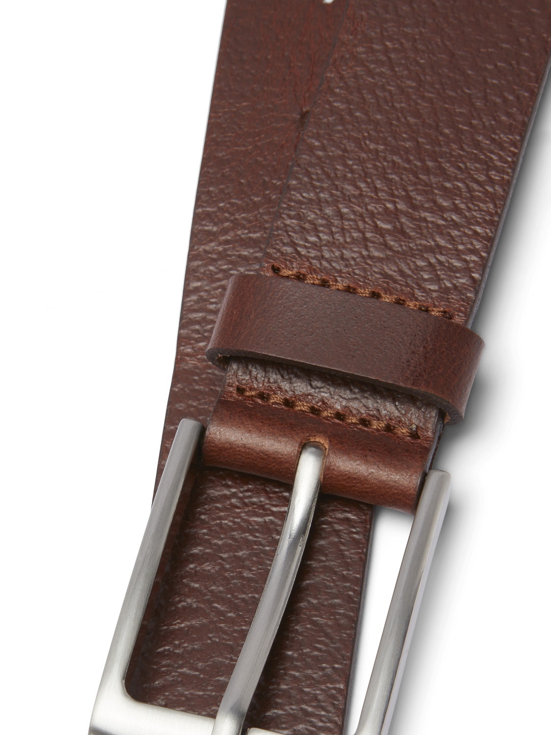Jack & Jones Leather Belt -Brown Stone - 12242690