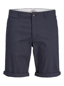 Jack & Jones Krój regularny Krótkie chinosy -Navy Blazer - 12242692
