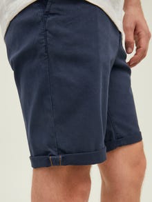 Jack & Jones Krój regularny Krótkie chinosy -Navy Blazer - 12242692