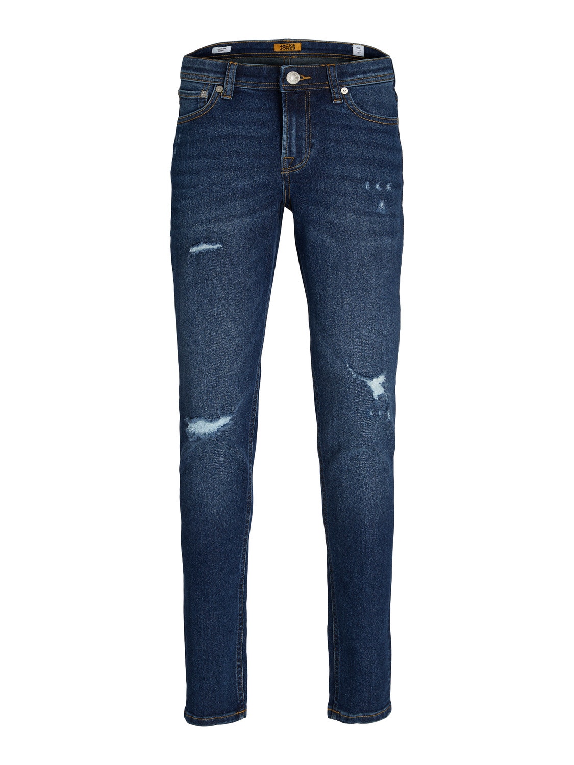 Jack & Jones JJIGLENN JJORIGINAL MF 851 Slim fit jeans Til drenge -Blue Denim - 12242716