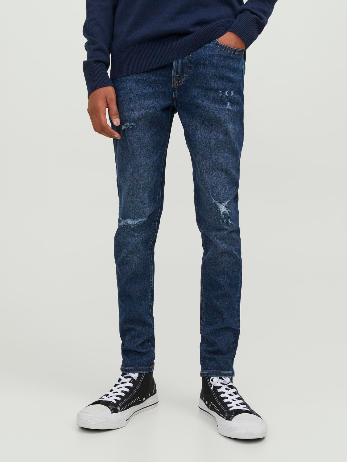 Jack & Jones JJIGLENN JJORIGINAL MF 851 Slim fit jeans Voor jongens -Blue Denim - 12242716
