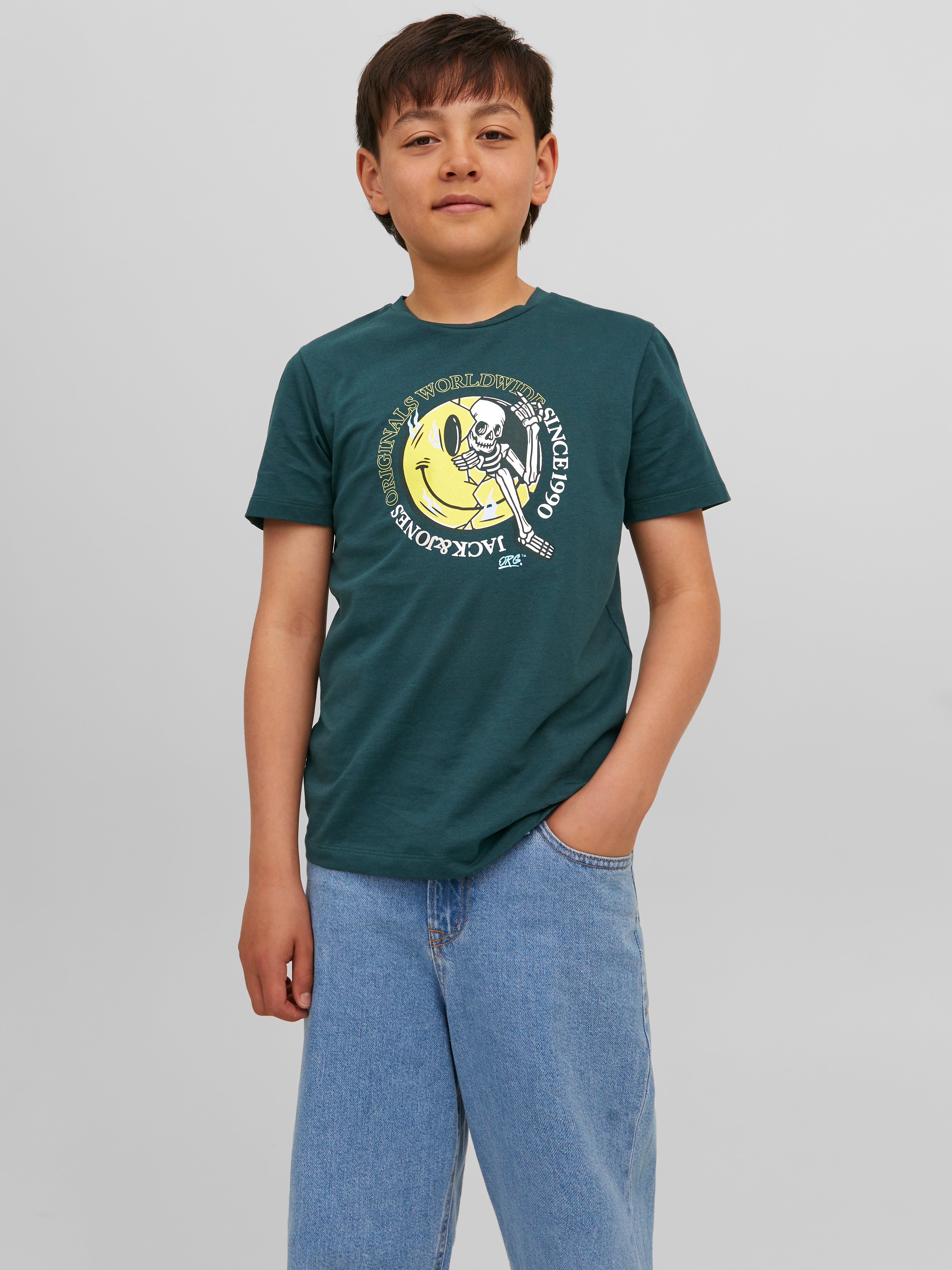 T-shirt Logo Pour Les Garçons - Jack & Jones - Modalova