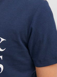 Jack & Jones Printed T-shirt For boys -Navy Blazer - 12242739