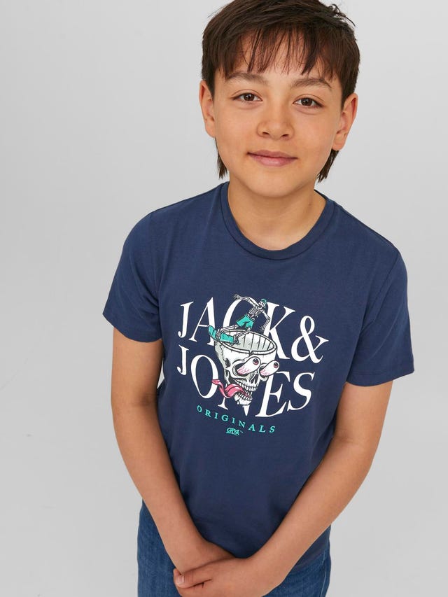 Jack & Jones Gedrukt T-shirt Voor jongens - 12242739