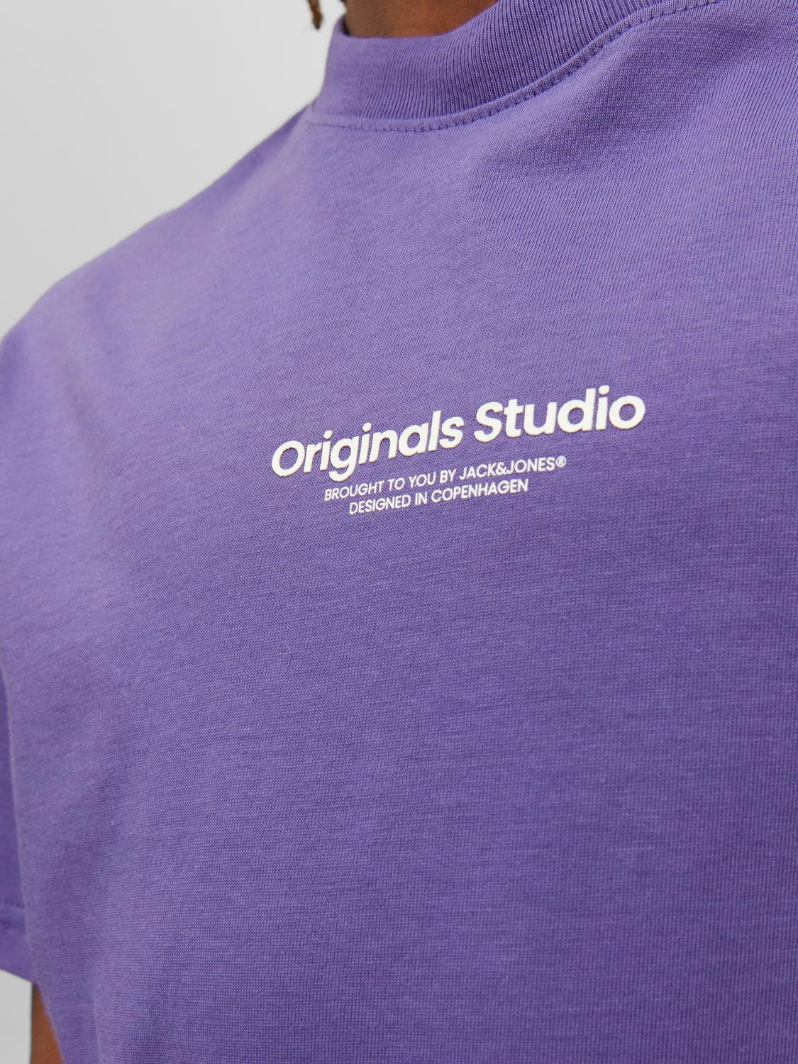 Jack & Jones Gedrukt T-shirt Voor jongens -Twilight Purple - 12242827