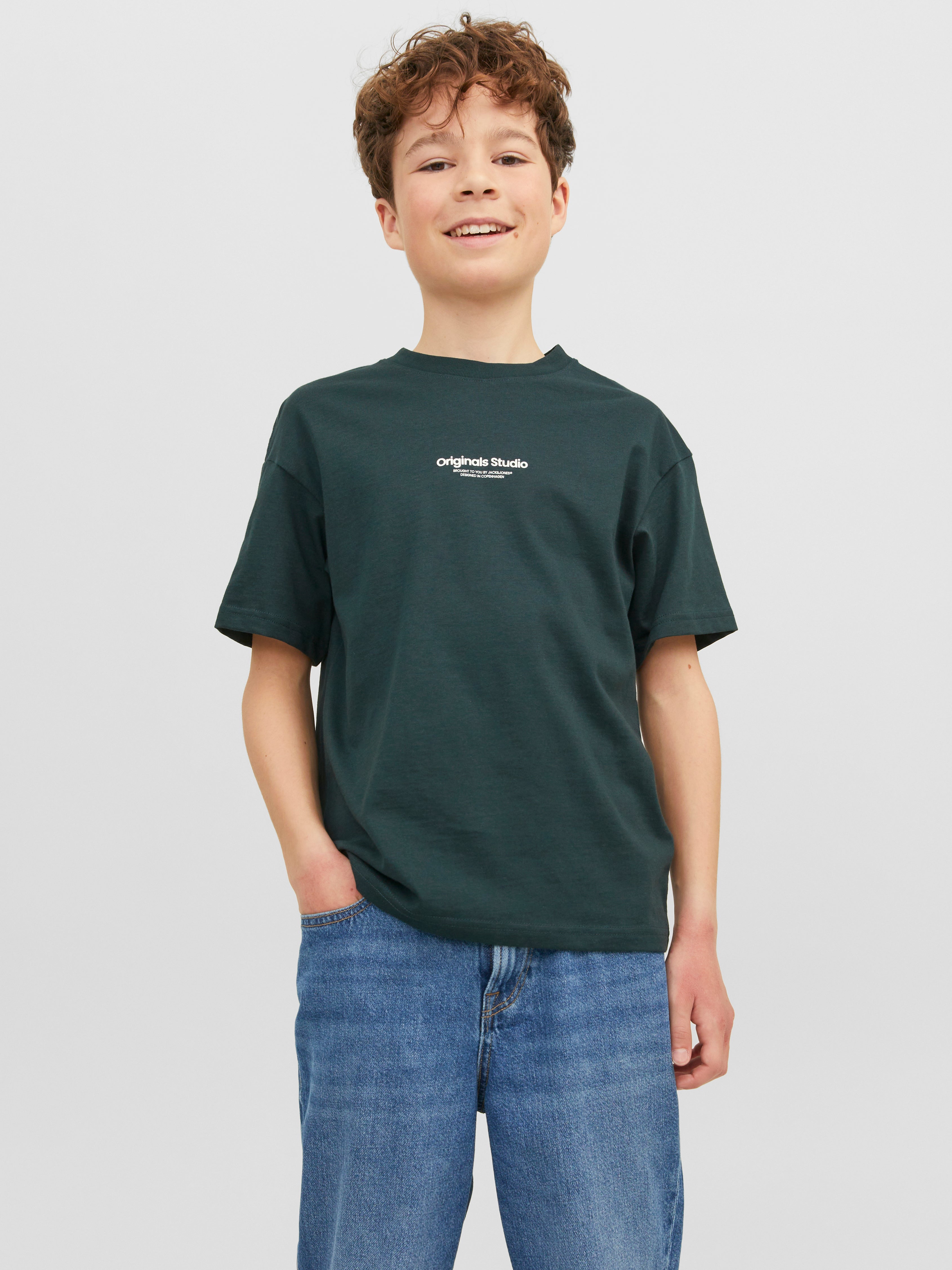 T-shirt Imprimé Pour Les Garçons - Jack & Jones - Modalova