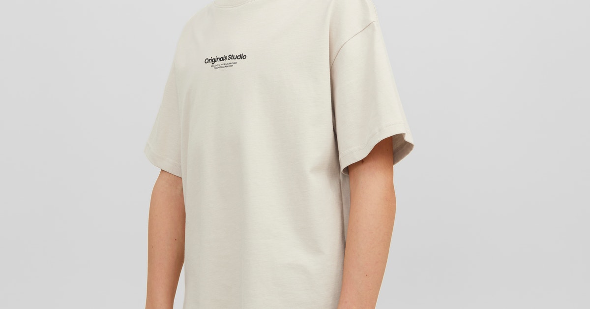 Gedruckt T-shirt Für jungs | Beige | Jack & Jones®