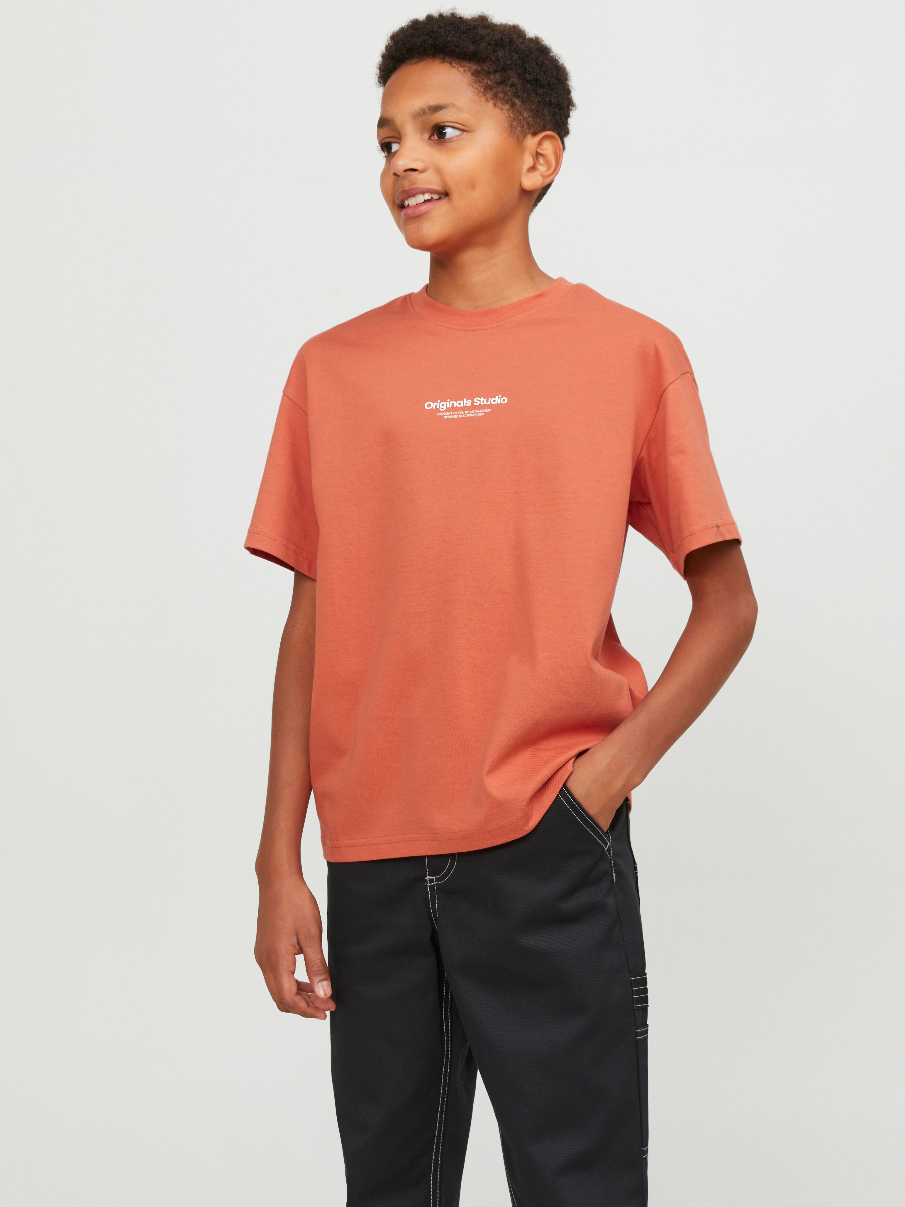 Jack & Jones Trykk T-skjorte For gutter - 12242827