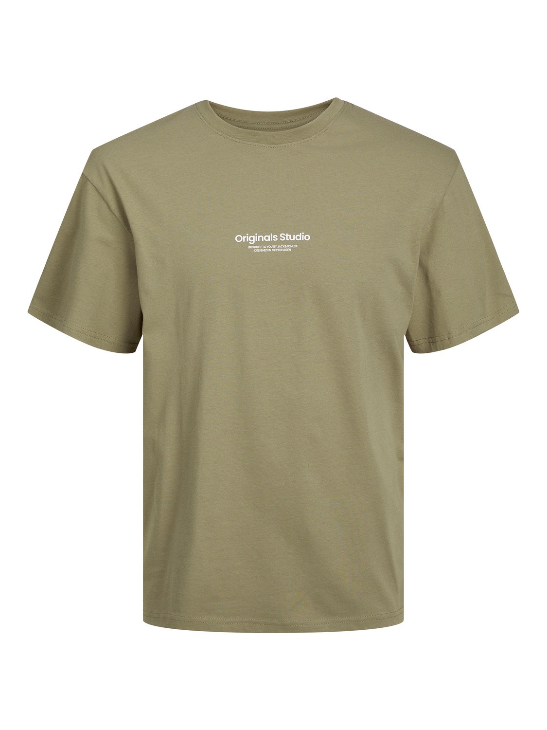 Jack & Jones Printed T-shirt For boys -Aloe - 12242827