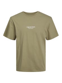 Jack & Jones Printet T-shirt Til drenge -Aloe - 12242827