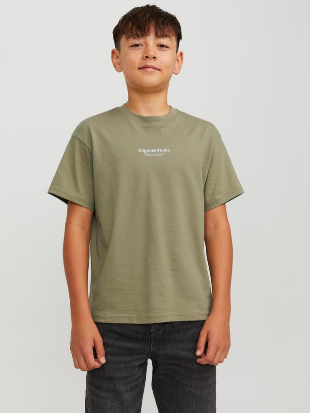 Jack & Jones Nyomott mintás Trikó Ifjúsági - 12242827