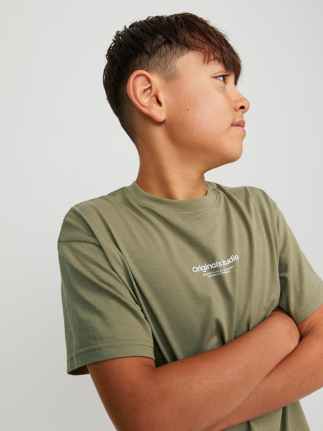 Jack & Jones T-shirt Estampar Para meninos - 12242827