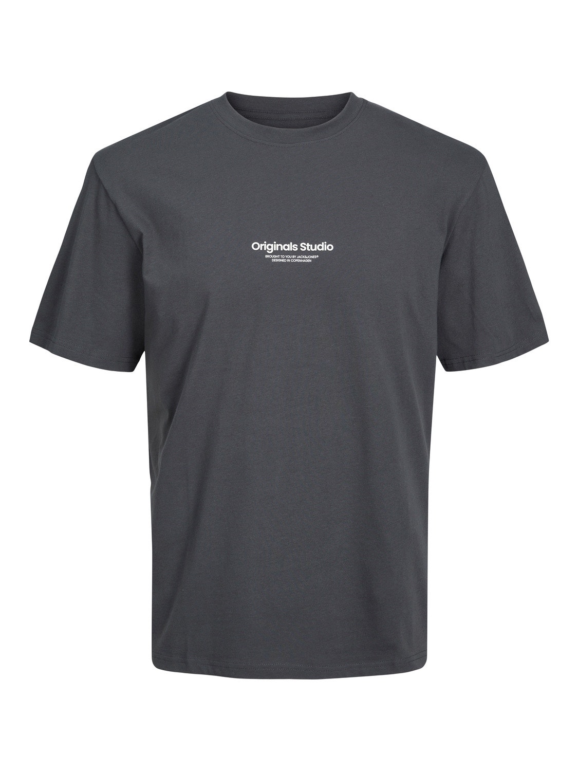 Jack & Jones Bedrukt T-shirt Voor jongens -Asphalt - 12242827
