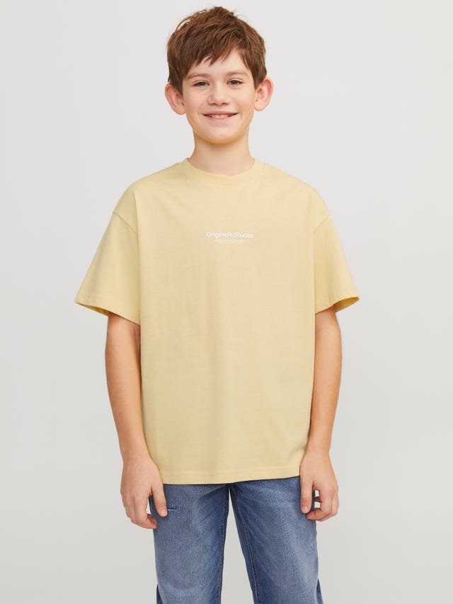 Jack & Jones Potištěný Tričko Junior - 12242827