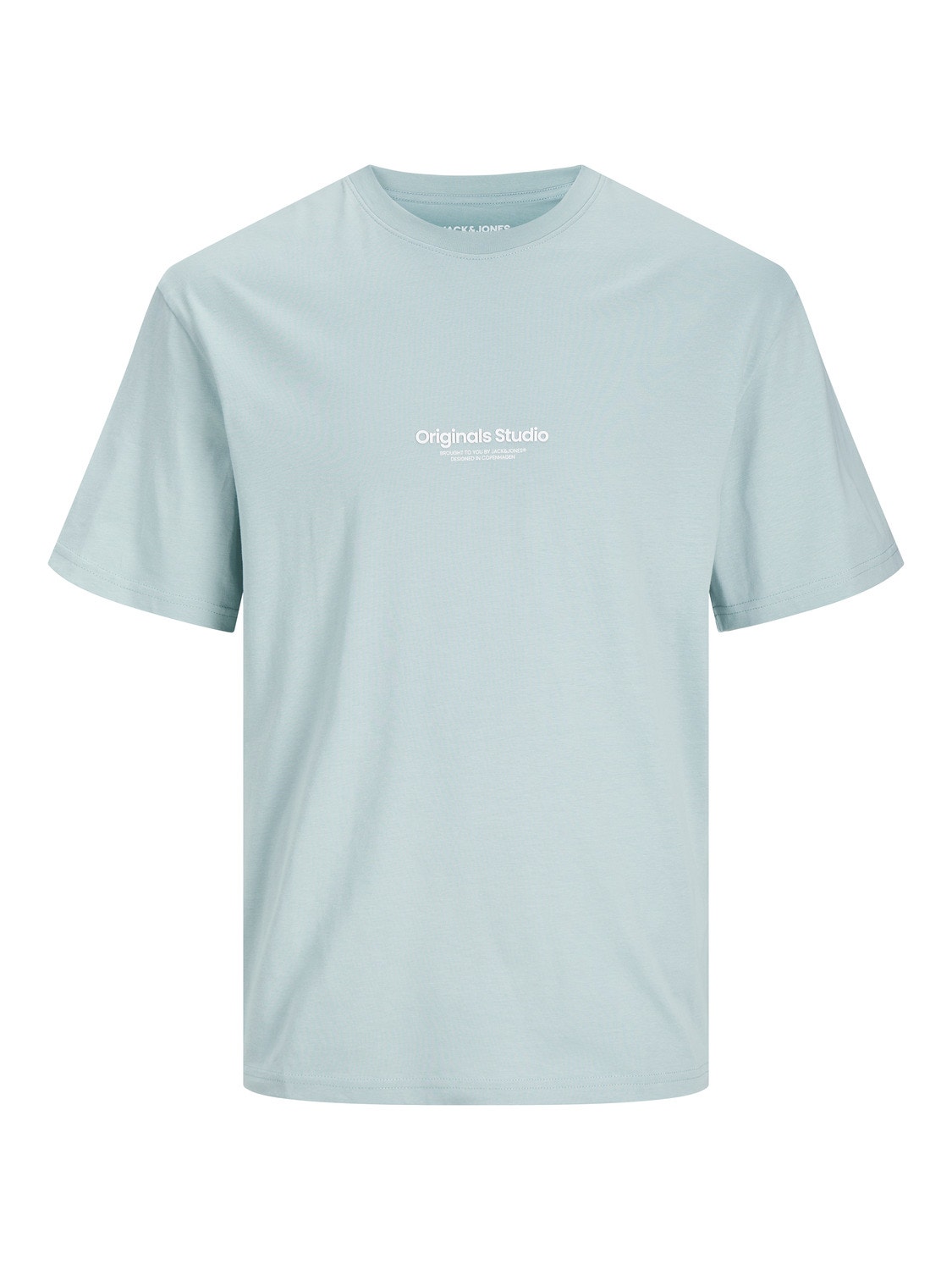 Jack & Jones Trykk T-skjorte For gutter -Gray Mist - 12242827